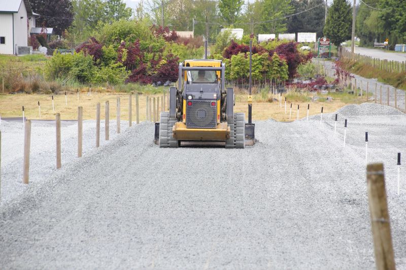 Gravel Parking Lot Grading in Houston, TX